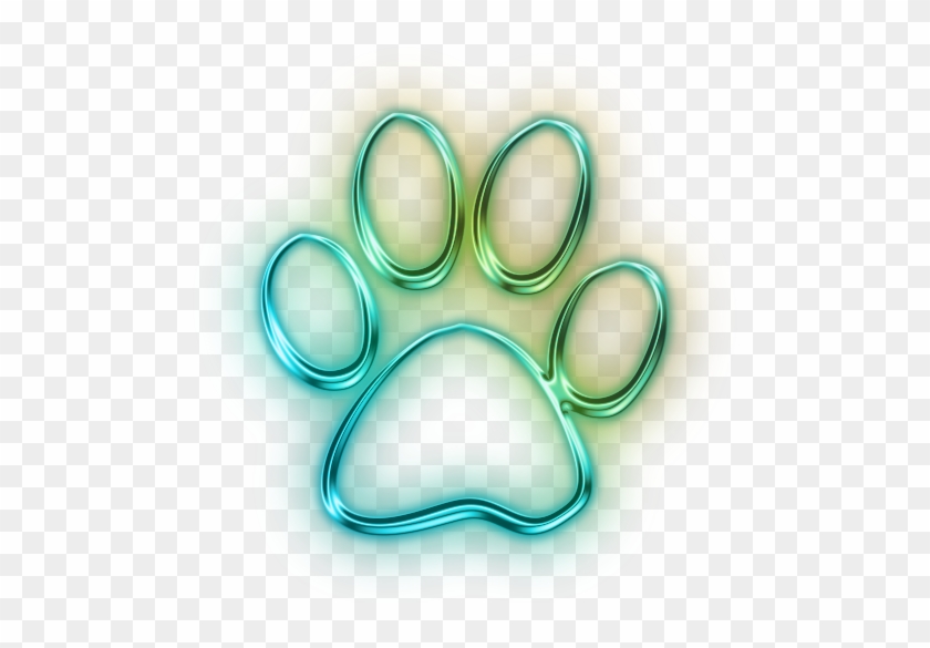 Neon Clipart Cat - Circle #279034