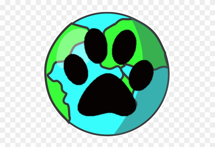 Earth Day - Paw Print On The Earth #279039