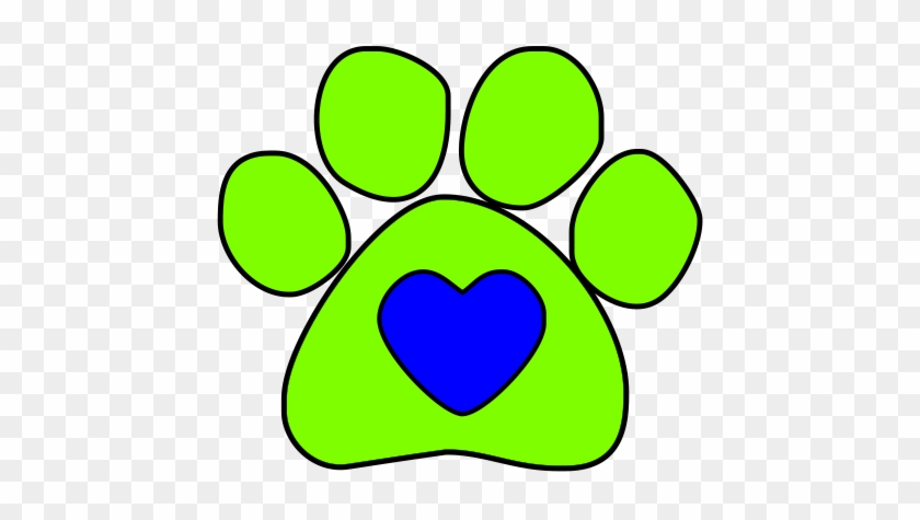 Paw Print Heart - Vero Beach Dog Park #279042