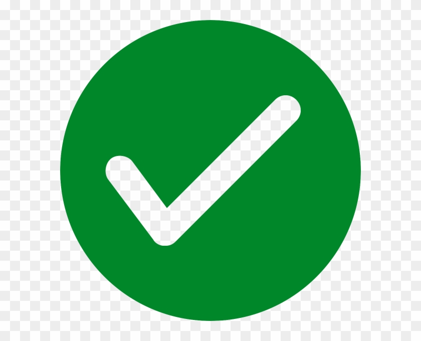 Check - Vision Icon Green Png #279080