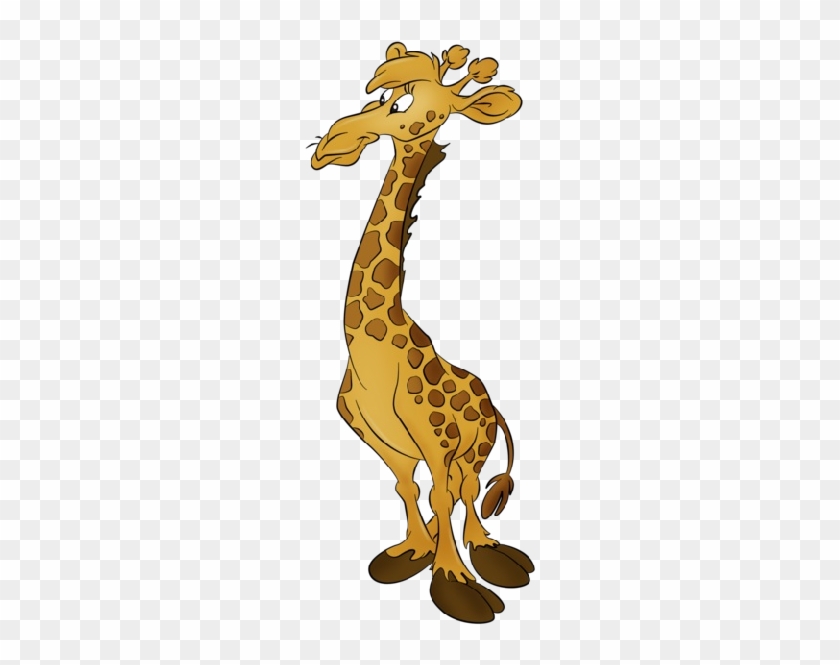 Baby Giraffe Clip Art - Long Neck Giraffe Cartoon #279083