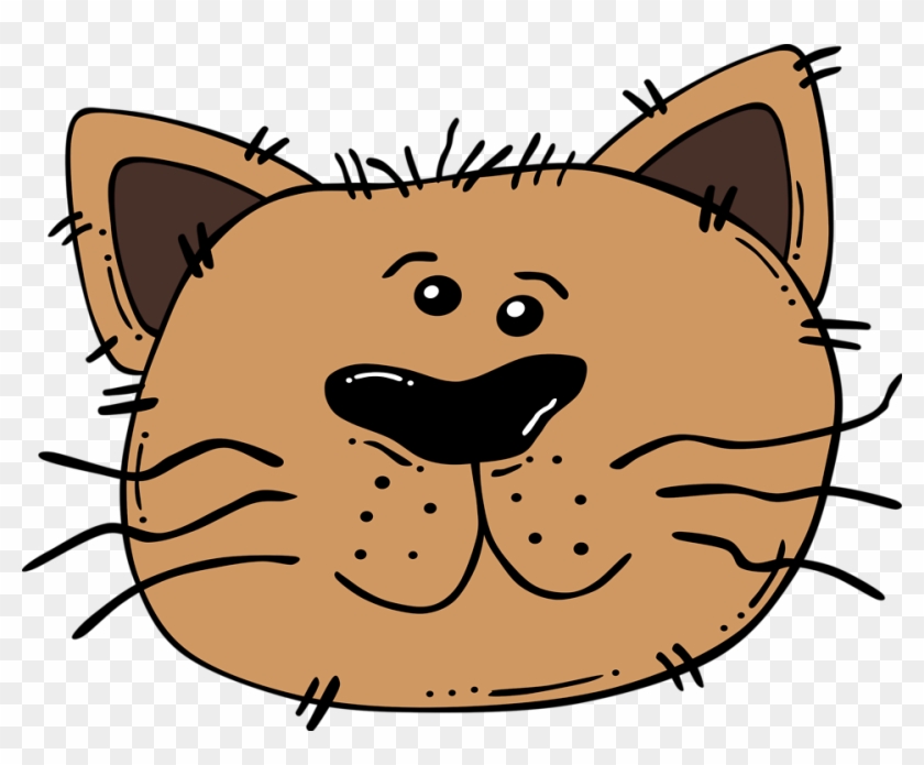 Lion Cartoon Face 17, - Cat Face Cartoon #279096