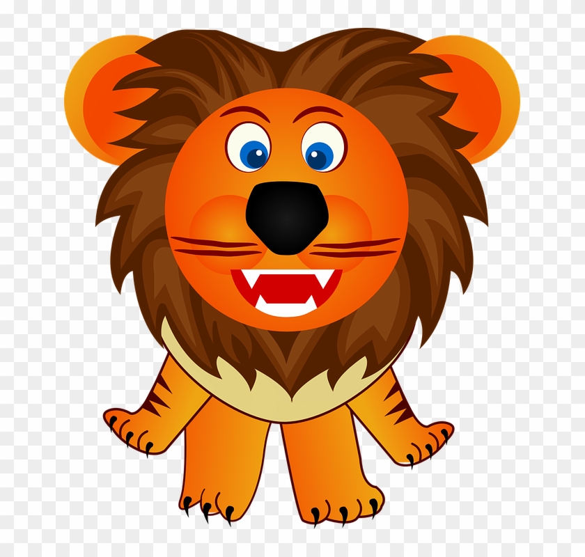 Cartoon Lion Faces 7, - สิงโต การ์ตูน น่า รัก #279107