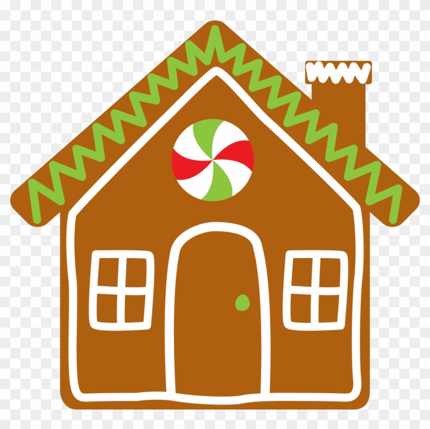 Christmas Gingerbread House Clip Art - Christmas Gingerbread House Clip Art #279110