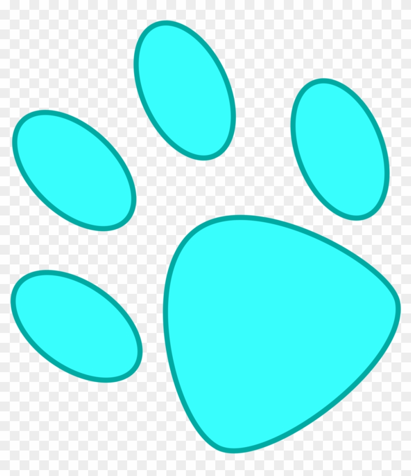 Cheetah Paw Print Clip Art Download - Paw Print Cutie Mark #279112