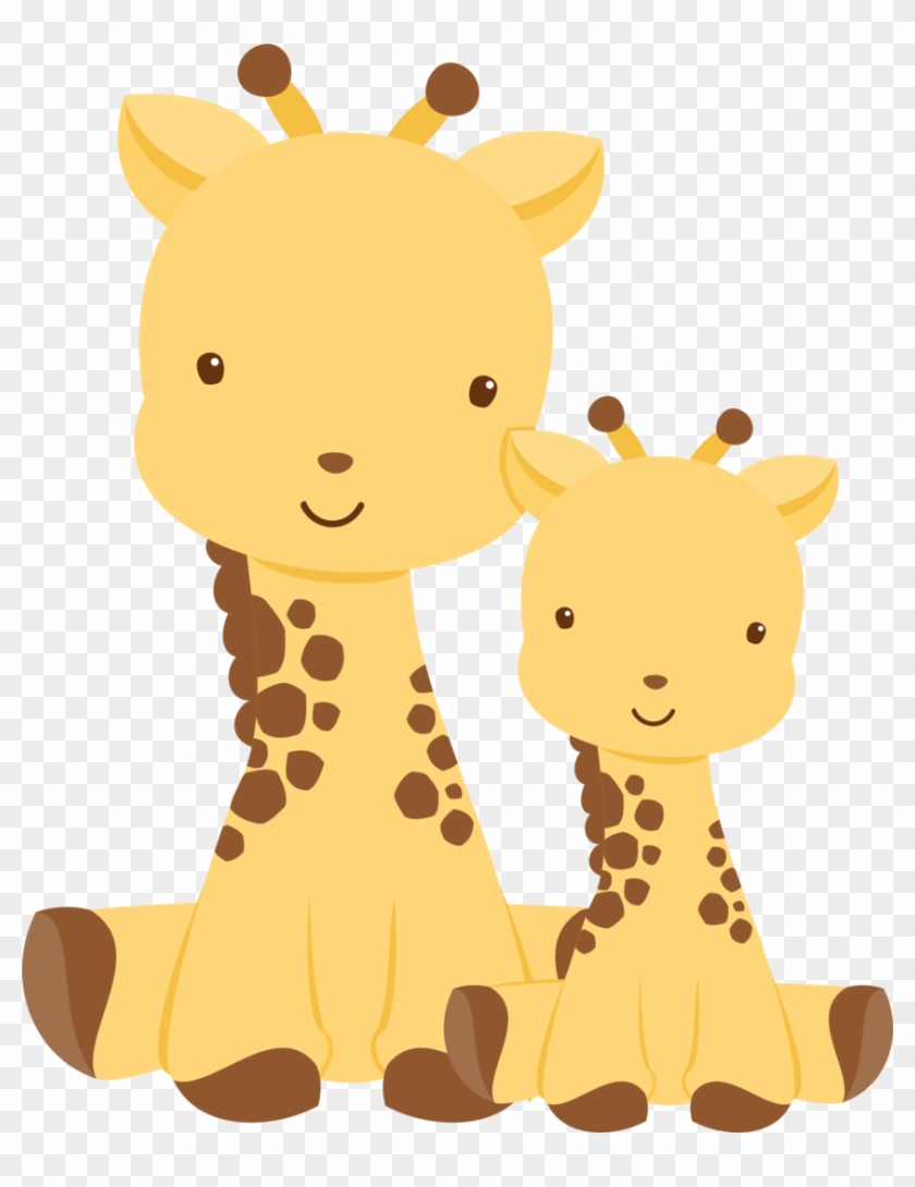 Exibir Todas As Imagens Na Pasta Png - Baby Shower Invites Elephant And Girraffe #279145