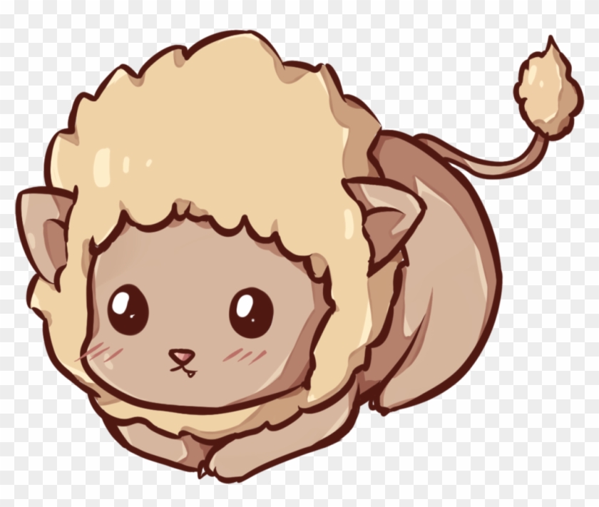 Kawaii Lion By Dessineka On Deviantart - Kawaii Lion #279199