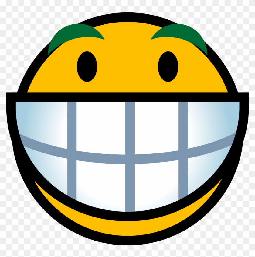 Extraordinary Grin Clip Art - Grinning Smiley Face #279271
