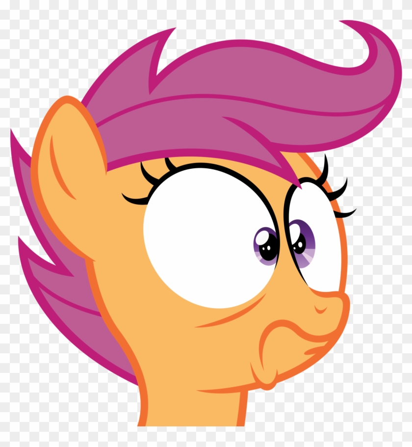 And A Scared One - Mlp Face Oh No #279314