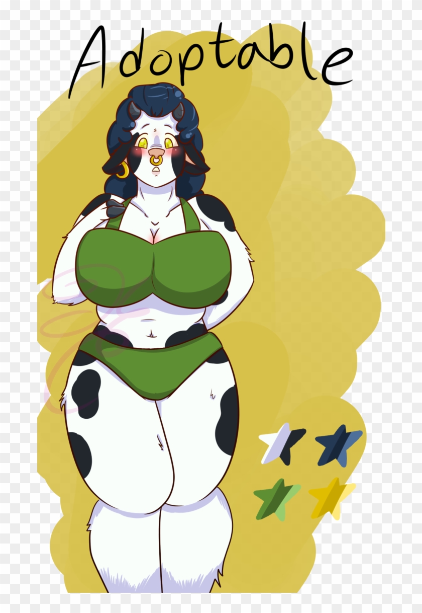 [open] Sheepish Cow By Kizza-adopts - Cartoon #279328