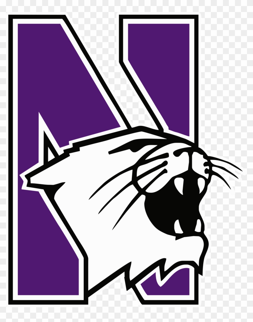 Wildcat Logo 6, Buy Clip Art - Northwestern University Wildcats Logo #279339
