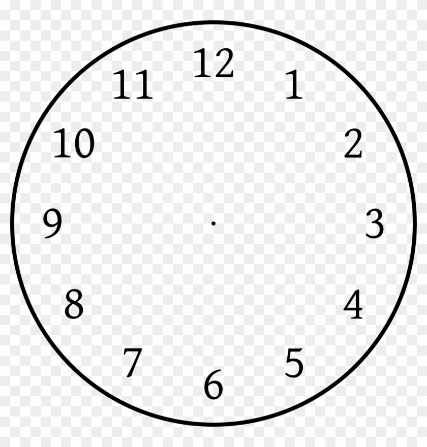 Plain Clock #279395