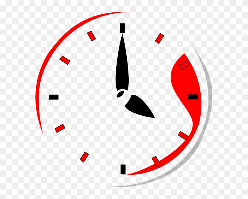 Clock Image Red Png #279465