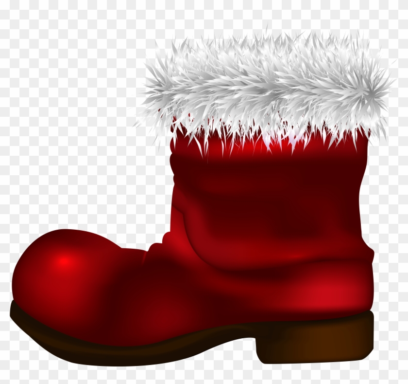Santa Claus Boot Png Clip Art Image - Santa Claus Boot Png Clip Art Image #279508