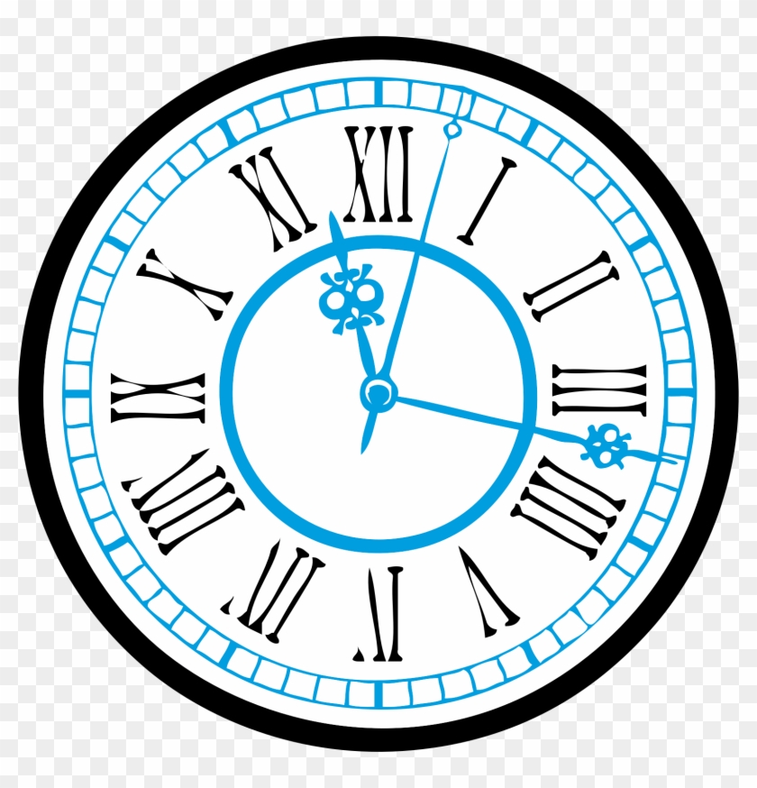 Big Image - Pocket Watch Face Drawing #279493