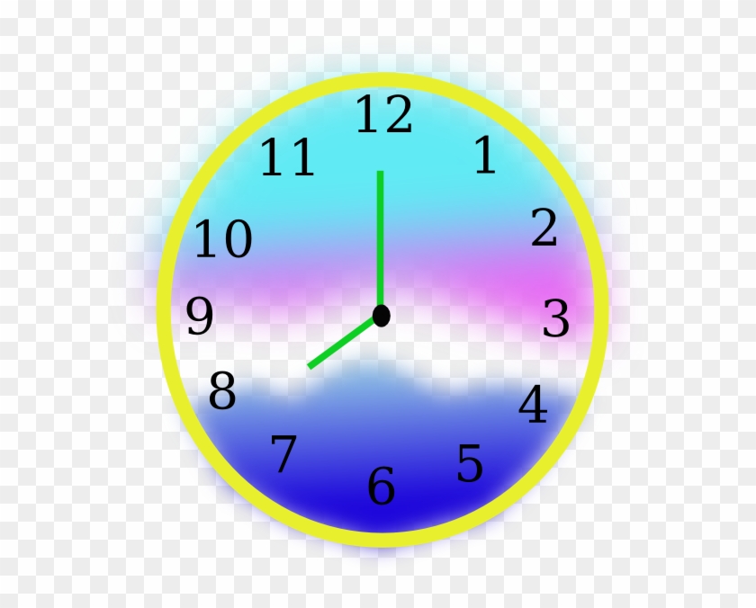 Colorful Clock Clipart #279495