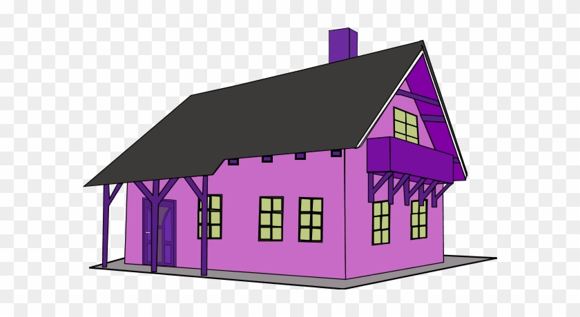 Hosue Clipart Purple - House Clip Art #279536