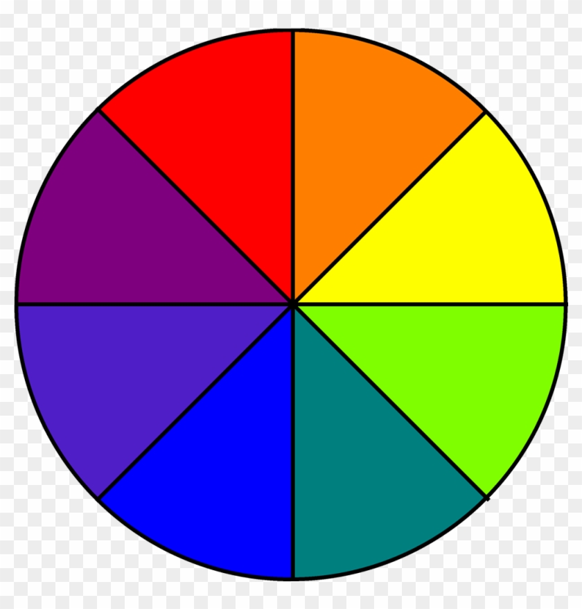 Best Of Color Wheel Clip Art Medium Size - Color Wheel 8 Colors #279548