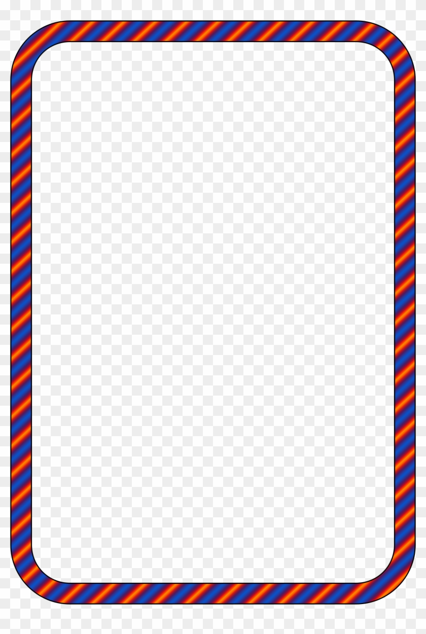 Paper Size - A4 Size Border Design #279604