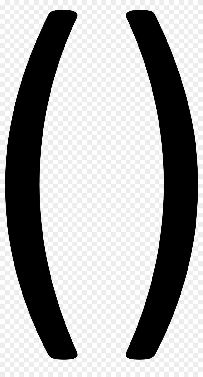 Parentesi Tonde - Svg - Circle #279608