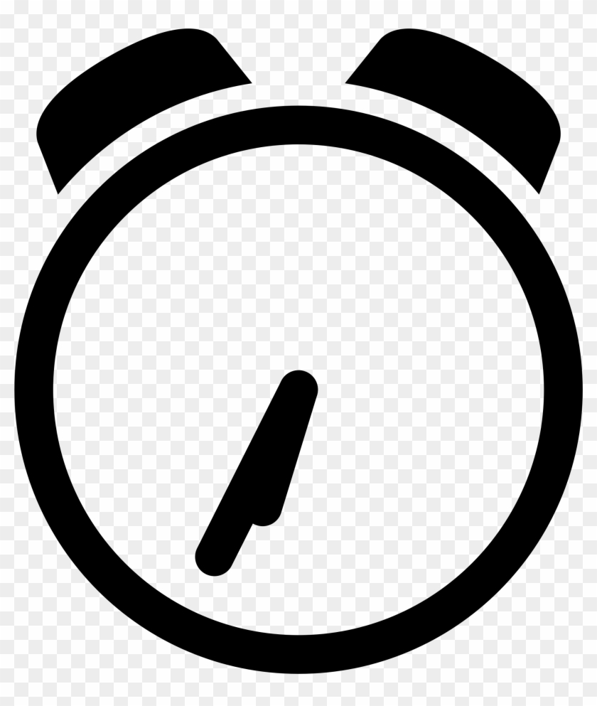 Big Image - Clock Clipart Black And White #279610