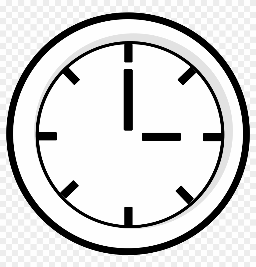 Time Clock Symbol Clipart - Ohio Driver's Test Signs #279649