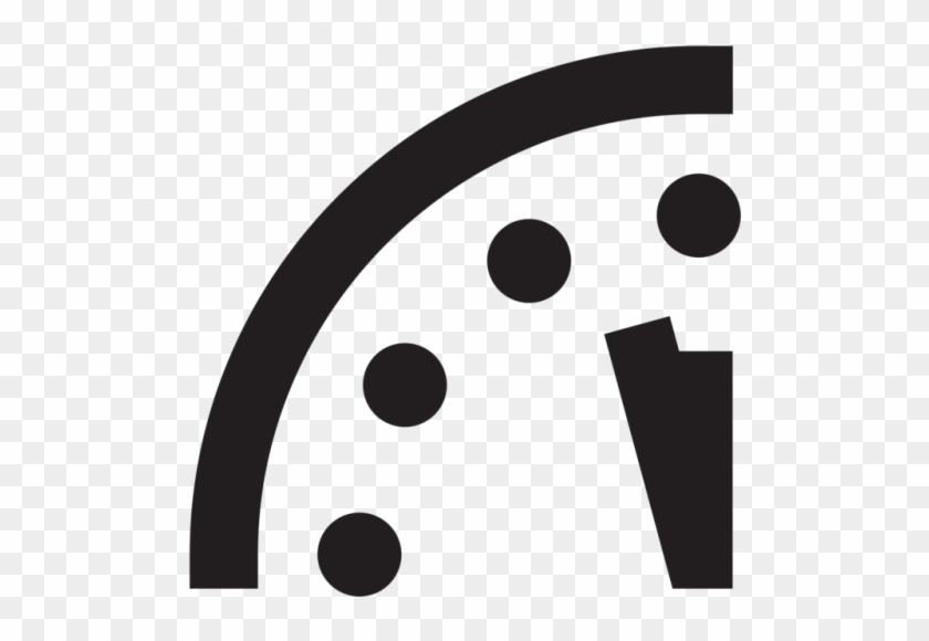 Clipart Clock Hands - Doomsday Clock Two Minutes To Midnight #279681