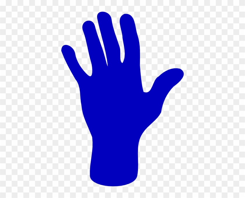Blue Hand Reaching #279698