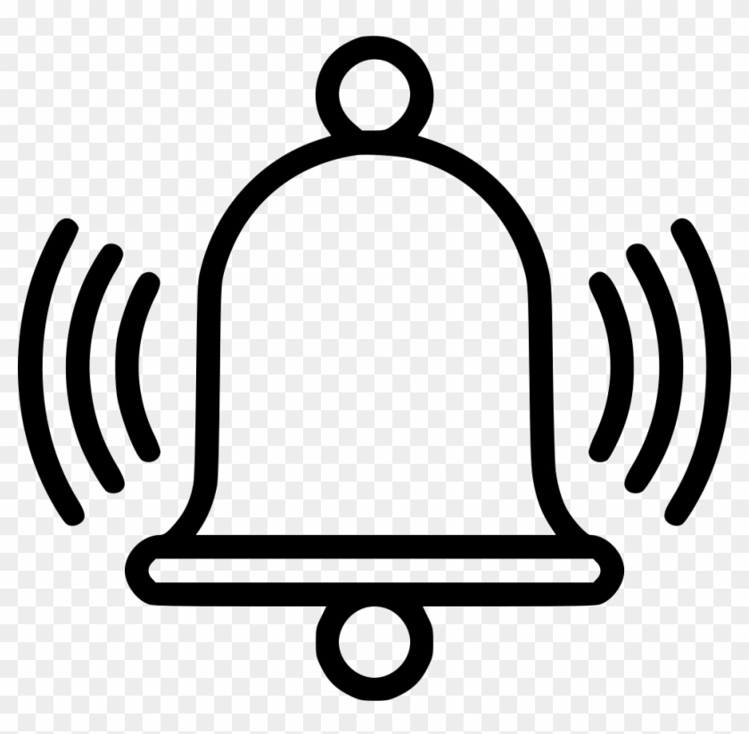 Alarm Bell Clock Ring Timer Stop Watch Clock Comments - Bell Icon Png Download #279722