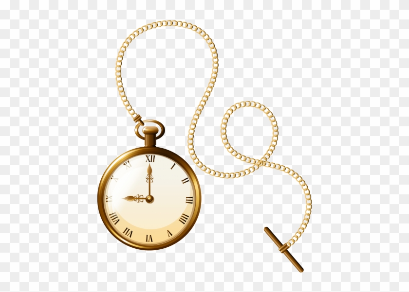 Clip Art - Gold Pocket Watch Png #279736