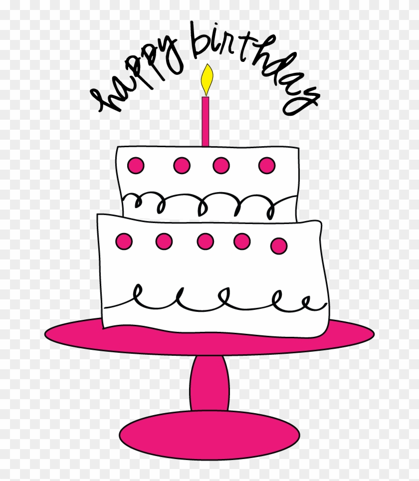 Birthday Cake Clipart - Cute Birthday Clipart Free #279761