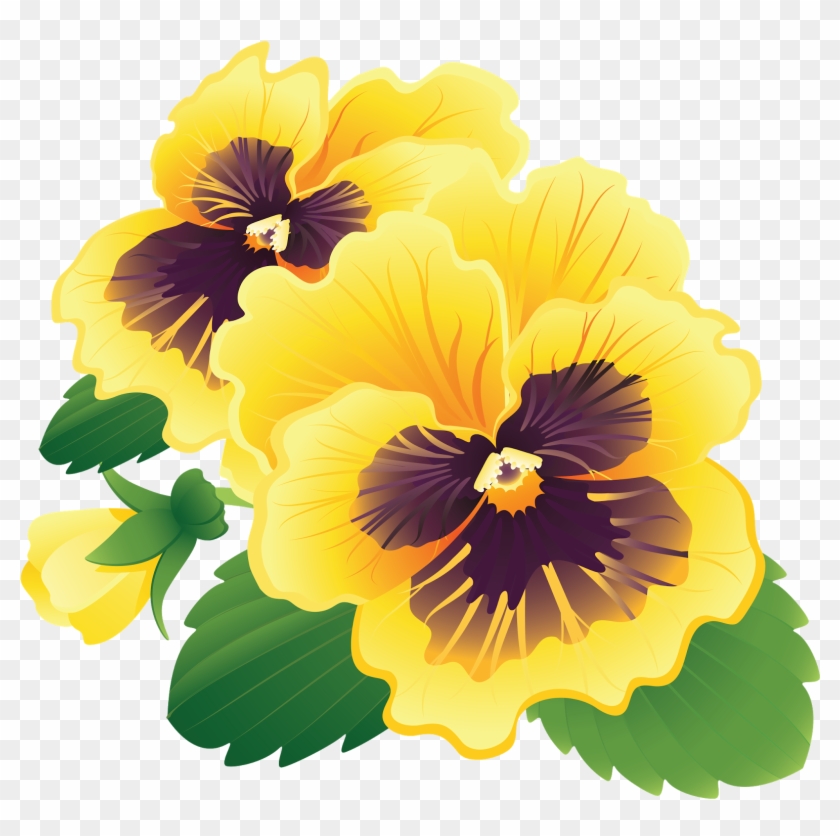 Vintage Pansies - Flower #279806