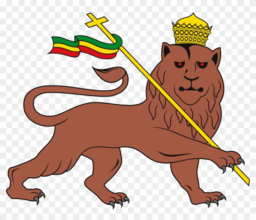 Cartoon Lion Picture 11, - Ethiopia Coat Of Arms #279912