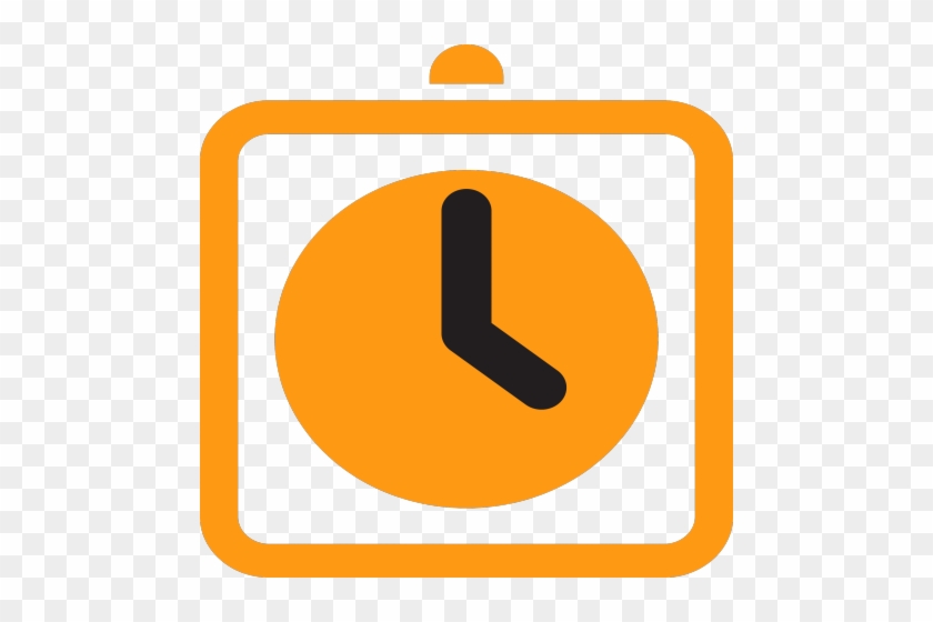 Alarm Analog Clock Timer Orange Black Whiteorange Black - Lily Pad Coloring Page #279913