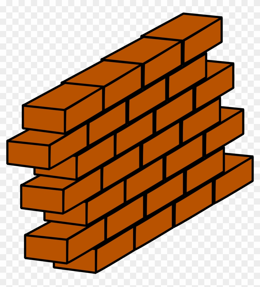 Building Clipart Brick Wall - Brick Wall Clip Art #279979