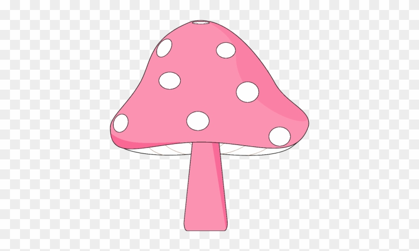 Mushroom Clipart Cute Country - Pink And White Mashroom #280035