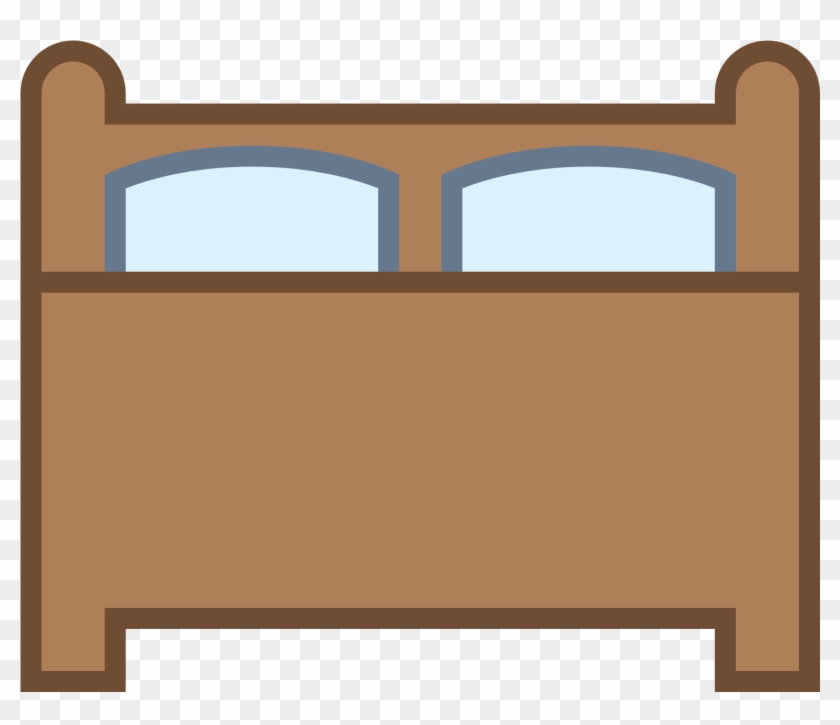 Bed Icon Png - Headboard Bed Clipart #280071