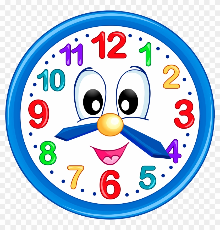 Cute Clock Png Clip Art - Clipart Of Clock #280141