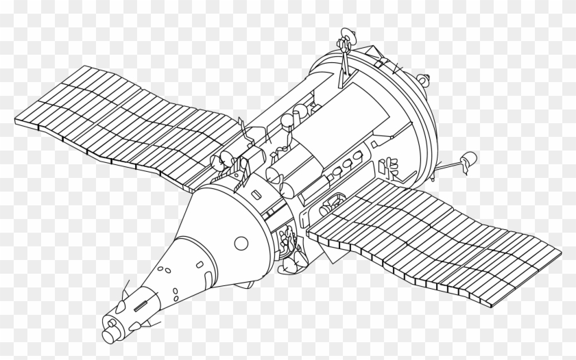 Tks Spacecraft Drawing - Spacecraft Drawing #280189