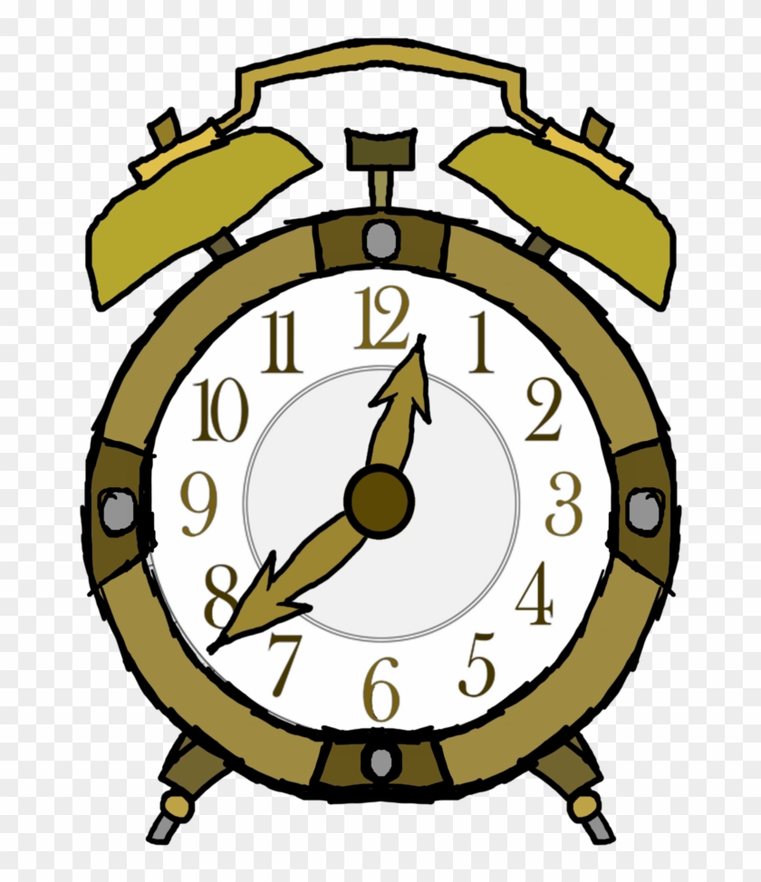 Golden Alarm Clock By Vatoff - Charlton Home Ascencio Home Pride Coffee 13 Wall Clock #280211