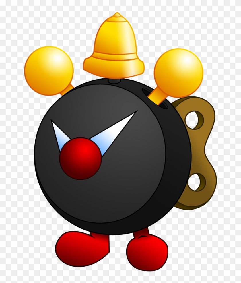 Alarm Bob Omb By Drcaptpeppergirl Alarm Bob Omb By - Mario Alarm Bob Omb #280235