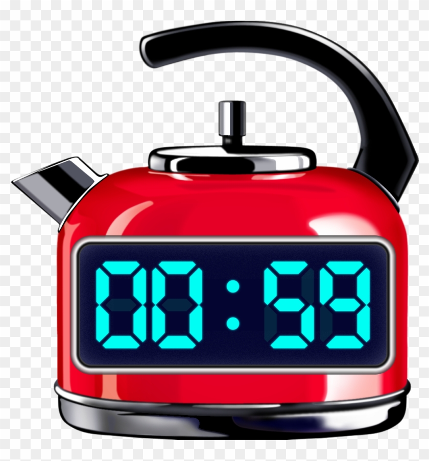Red Hot Timer - Digital Clock #280245
