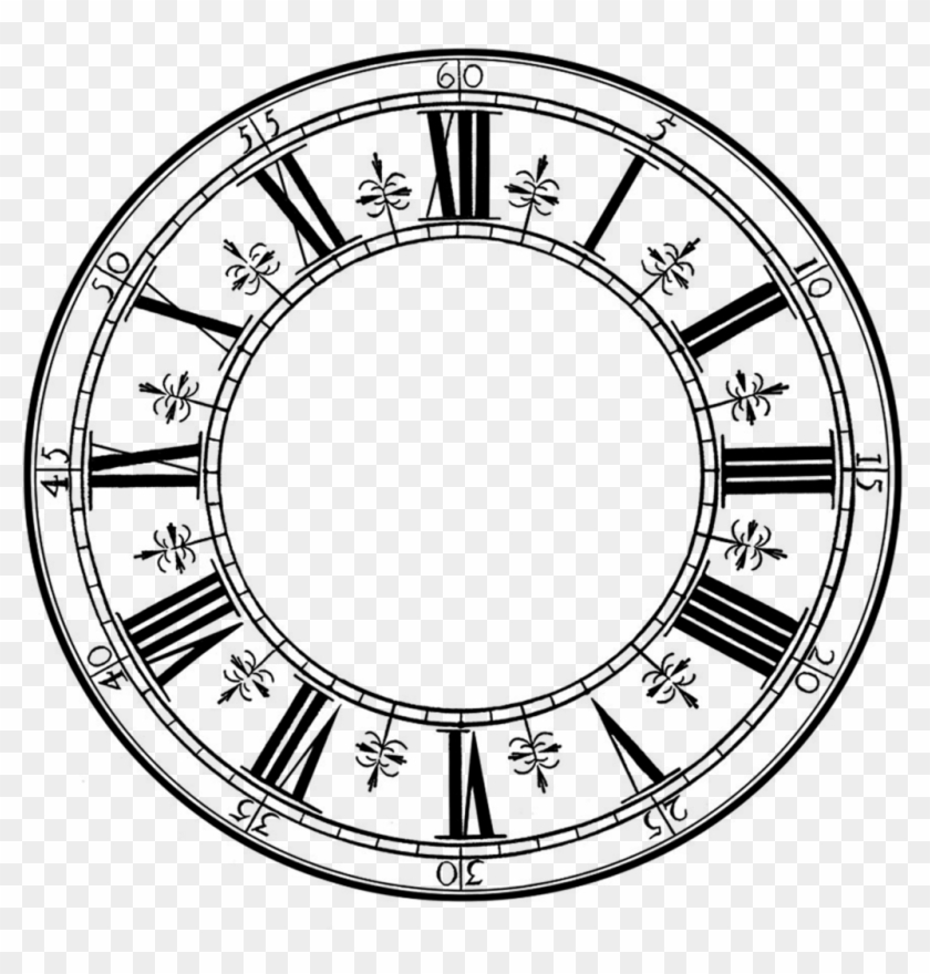 Clock Face 20 By Stephenjohnsmith - Clock Face Png Transparent #280349