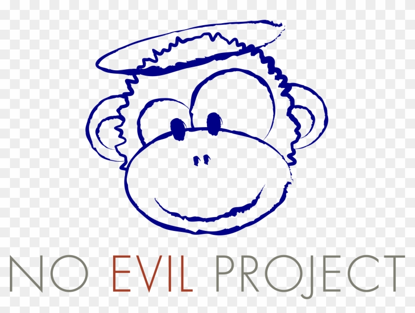 No Evil Monkey, Name - Je Ne Suis Pas Porte - Clé Mauvais De Cercle Porte-clés #280370