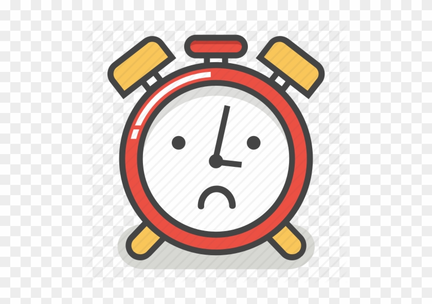 Alarm, Clock, Emoji, Minute, Sad, Time, Upset Icon - Alarm Clock #280404