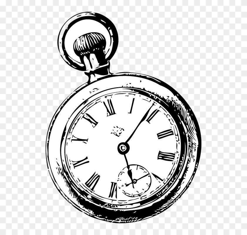 Se Encontró En Google Desde Pixabay - Pocket Watch Clip Art #280419