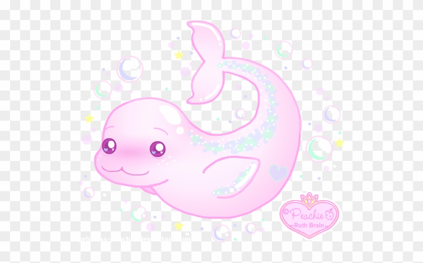 Baby Beluga Whale By Princess - Cute Beluga Whale Drawing #280424