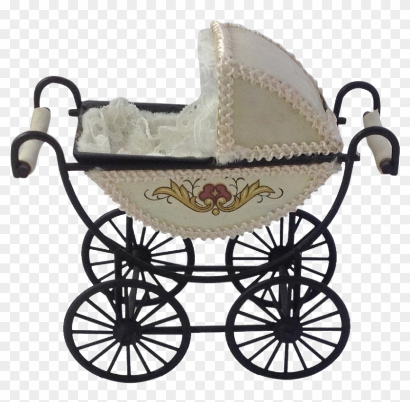 Vintage Baby Stroller Clip Art For Kids - Vintage Baby Carriage #280594
