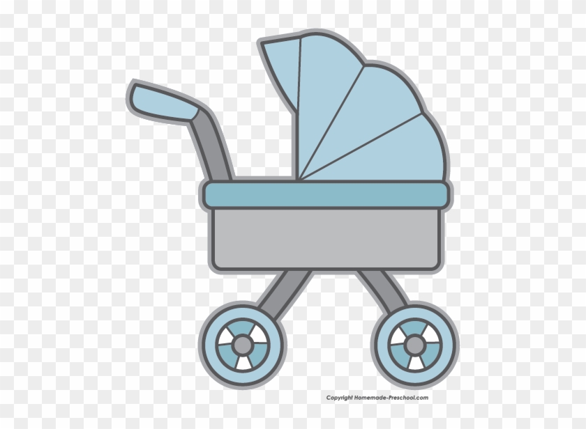 Baby Shower Clipart - Baby Stroller Clip Art Png #280616