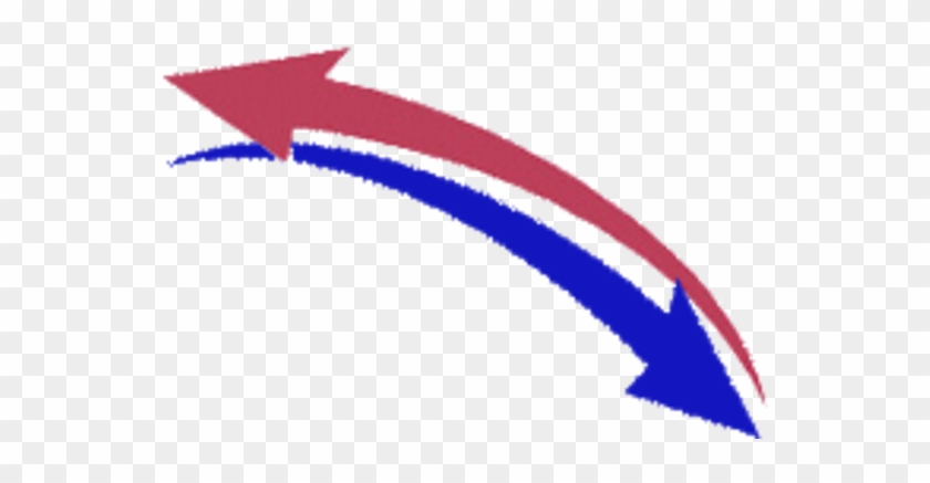 Arrow Clipart Way - Two Way Curved Arrow #280677